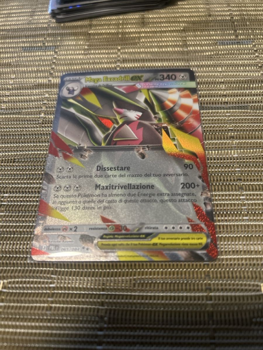 Pokémon Sammelbilder & Trading cards: Pokemon mega excadrill ex  – Gebraucht aus Bellinzona von hed_d2by
