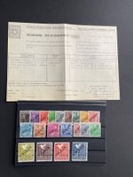 Berlin West 1948 komplette Serie, schw. Aufdr., Kat. 2400 €