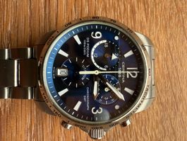 Certina DS Podium Chronograph GMT Titan - Herrenuhr ⌚️