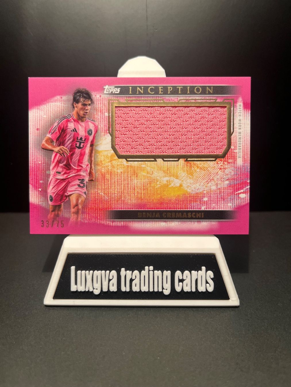 Topps Sammelbilder & Trading cards: Inter Miami Fc - bundle auto + patch + numered – Gebraucht aus La Croix-de-Rozon von Luxgva_tradingcards
