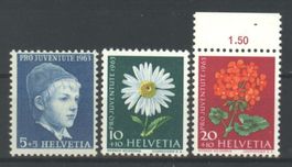 1963, Pro Juventute, Papier ohne Leuchtstoff **