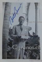 Bob Burns (1884-1957) Schauspieler - Autogramm