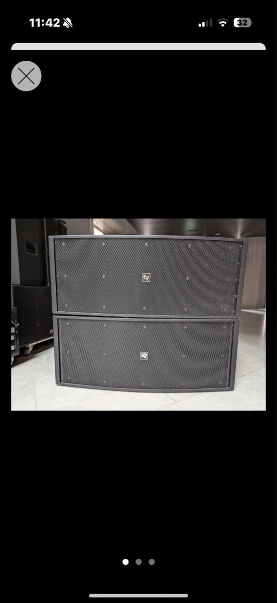 Electro-voice Casse acustiche: Electro Voice X line Subwoofer 2 Stk. – Usato da Nebikon venduto da Electrovoice10