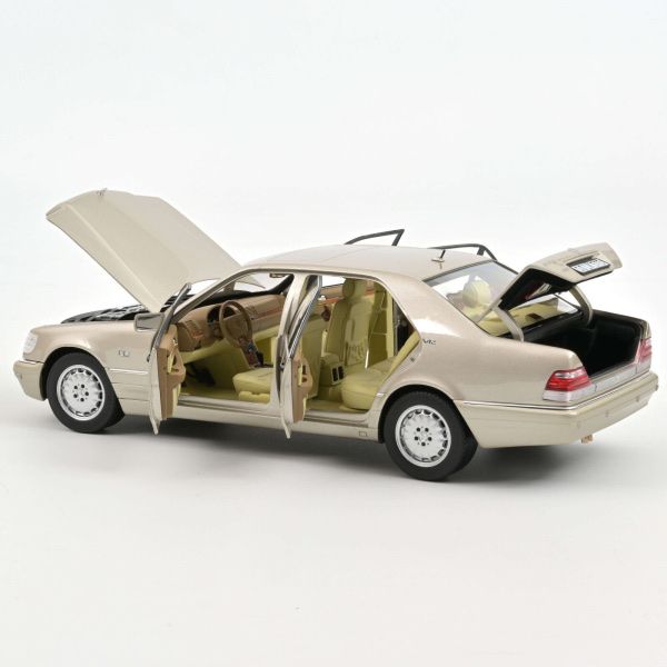 Mercedes-Benz Modellautos: MERCEDES-BENZ S600 V12 W140 1997 MASSSTAB 1:18 – Neu und originalverpackt aus Erlenbach im Simmental von Model_box 4