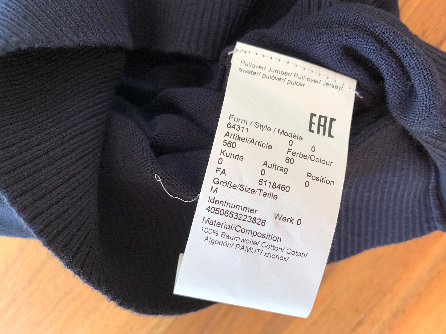 Karl Lagerfeld Maglioni & Felpe: KARL LAGERFELD neuer Pullover Gr. M **NEU** – Nuovo e nell'imballaggio originale da Meiringen venduto da Jwash 5