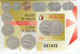 Block "Münzen". Malta