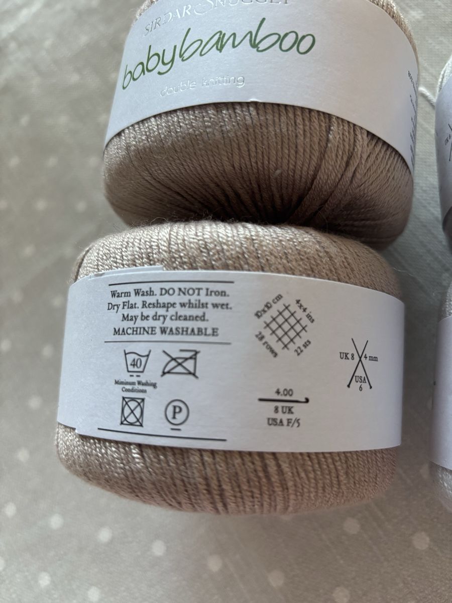 Wolle: Sidar Baby Bamboo 4 pelotes – Neu und originalverpackt aus Randogne von BonnieG 2