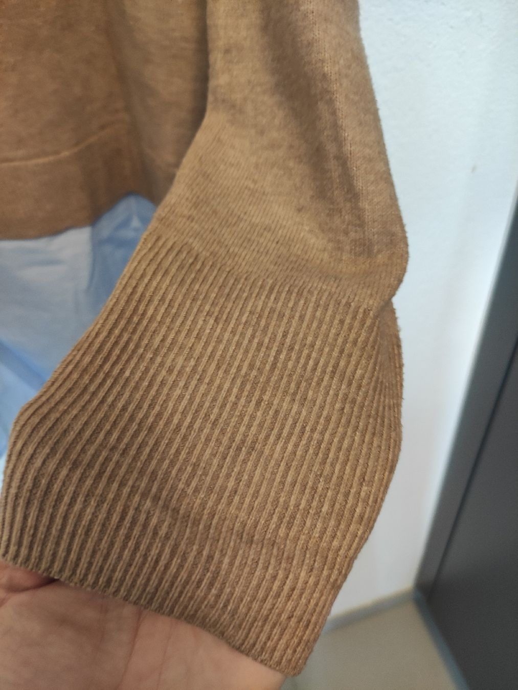 Mango Maglioni & Felpe: Pullover MNG Mango, beige mit Hemd-Einsatz Gr. XS  – Usato da Schliern b. Köniz venduto da Pecannut 6