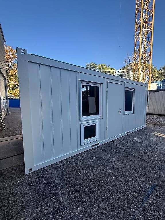 Contenitori edile: NEU! Mannschaftscontainer / Bürocontainer 20' – Nuovo e nell'imballaggio originale da Laufen venduto da BischagAG
