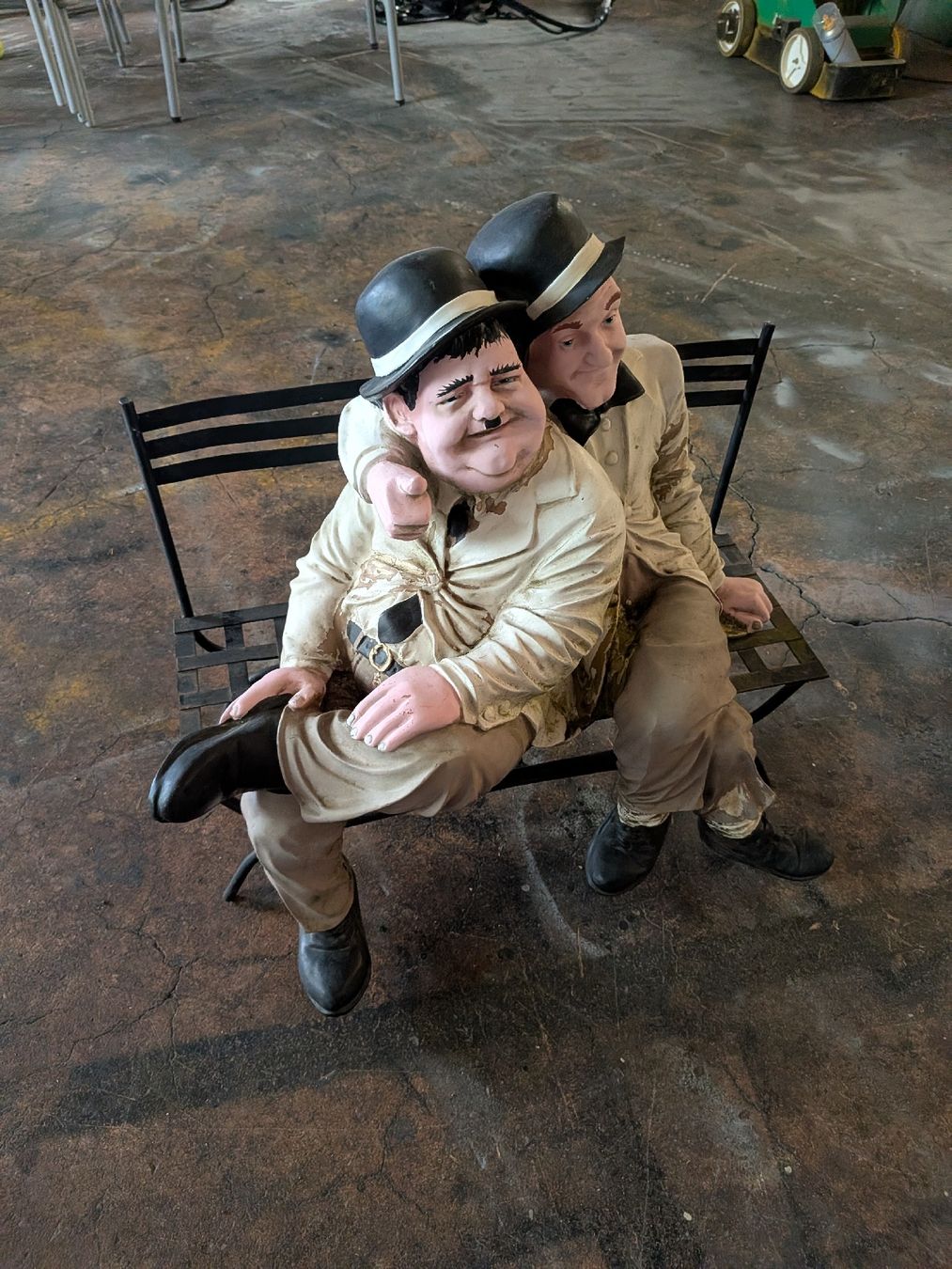 Figuren: Oliver Hardy und Stenlay  – Gebraucht aus Künten von sheila017 2