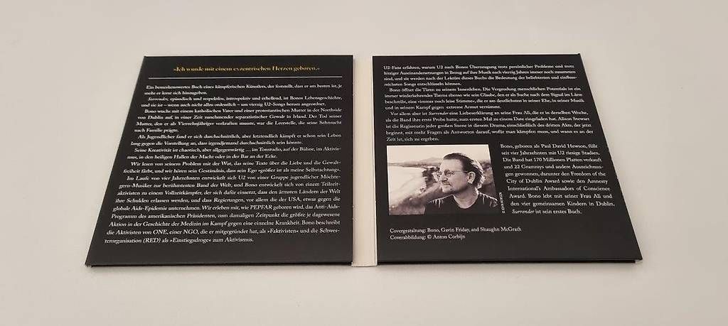 Hörbücher: Bono Surrender CD-Hörbuch – Gebraucht aus Cureggia von rds_zr7h 1