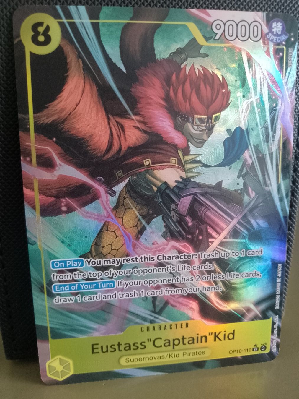 Bandai Sammelbilder & Trading cards: One Piece Eustass Captain Kid Englisch OP10-112 SR Alt Art – Neu (gemäss Beschreibung) aus Jona von Stack