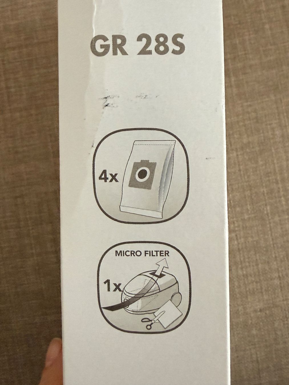 Sonstiges für Haushalt & Wohnen: AEG GR 28S Staubsaugerbeutel 4 Stk.+1 Mikrofilter Neu – Gebraucht aus Winterthur von ksu_md2k 1