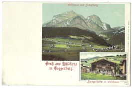 Gruss  aus  Wildhaus  im  Toggenburg