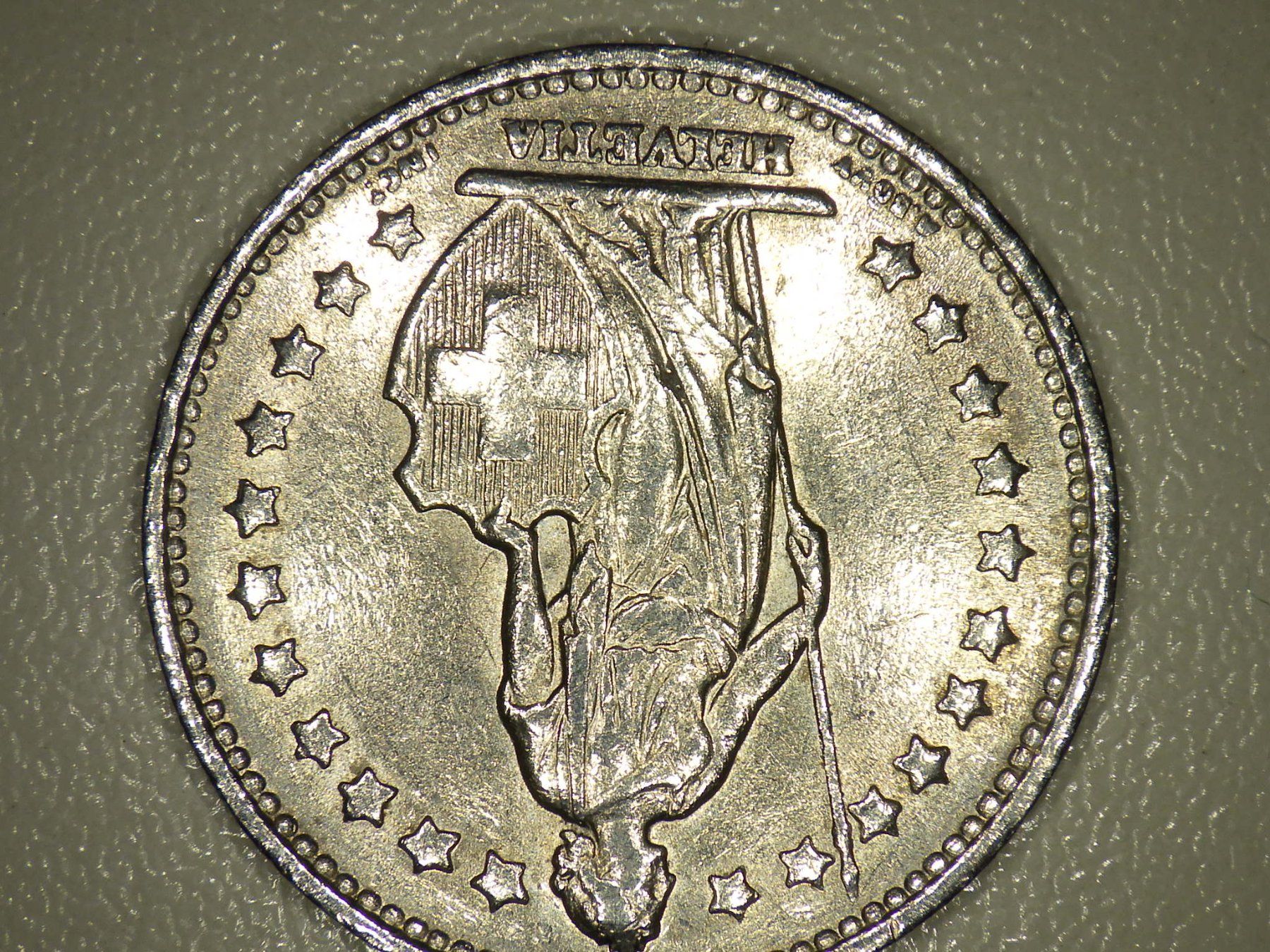 Tutti le monete: Schweizer Münze 1 Fr. 1968 – Usato da Egg b. Zürich venduto da yan_6728 3