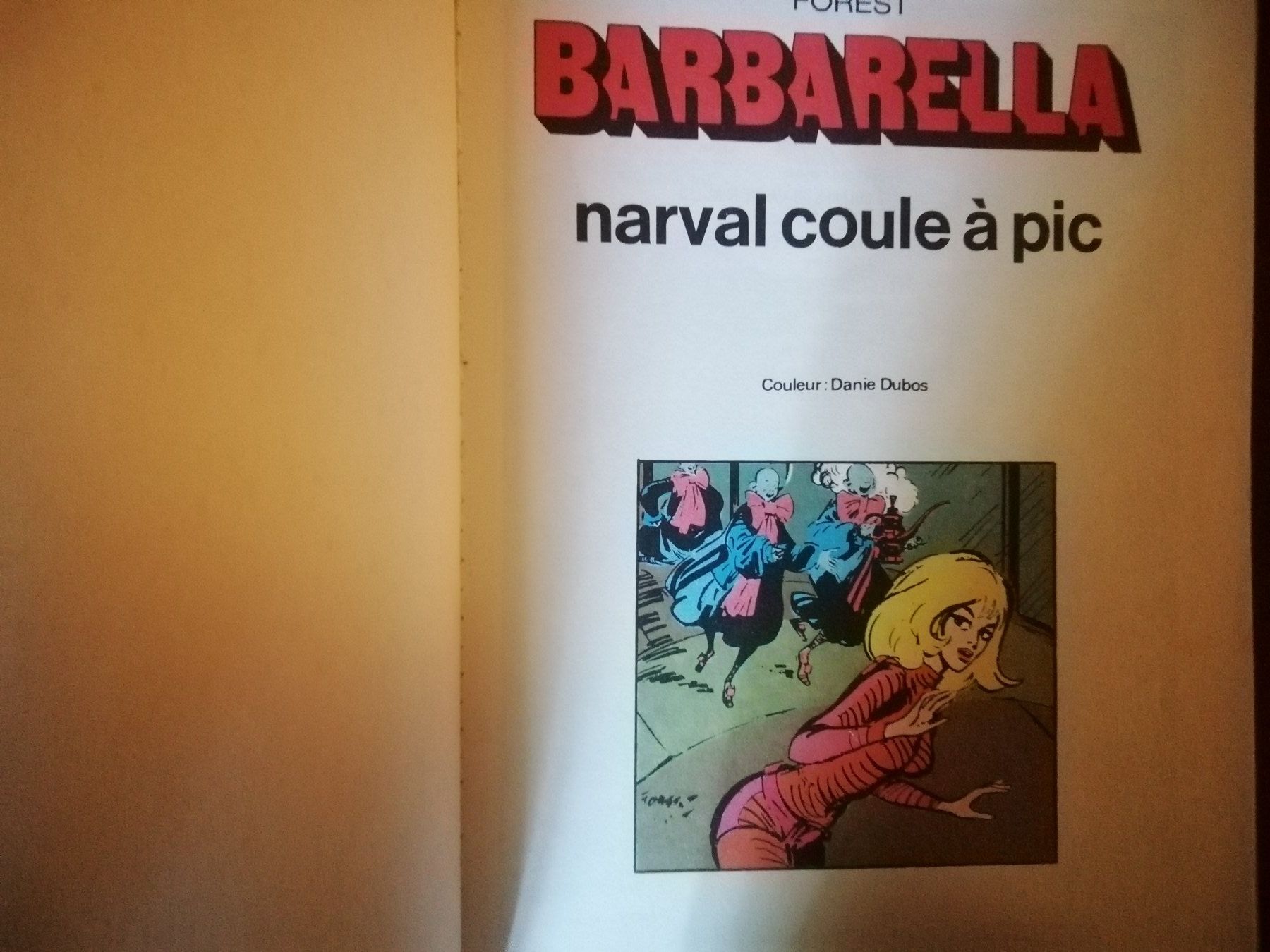 Fumetti: Barbarella - Narval coule à pic - Forest 1981 – Usato da Commugny venduto da Juliemimi 1
