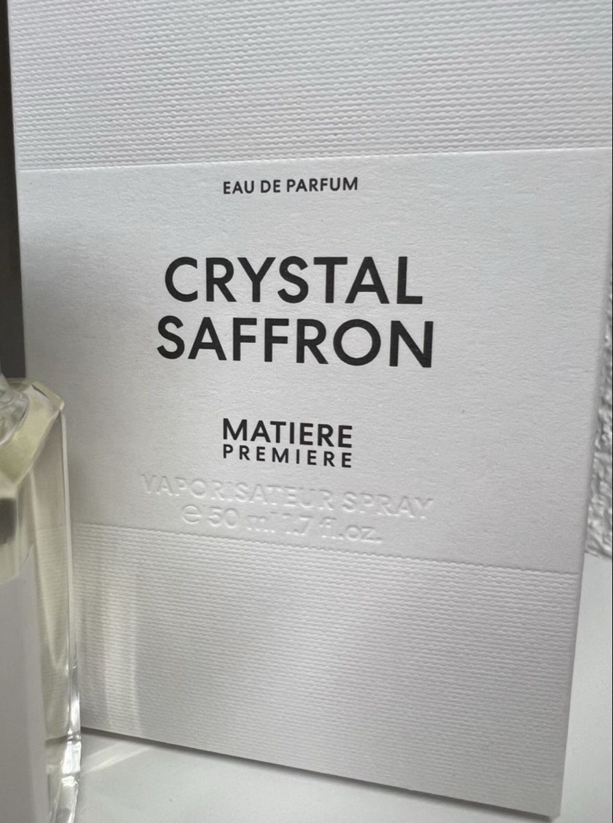 Parfum & Eau de Toilette: Matiere Premiere Crystal Saffron Eau de Parfum 50ml – Neu (gemäss Beschreibung) aus Unterengstringen von Blingbling537 1