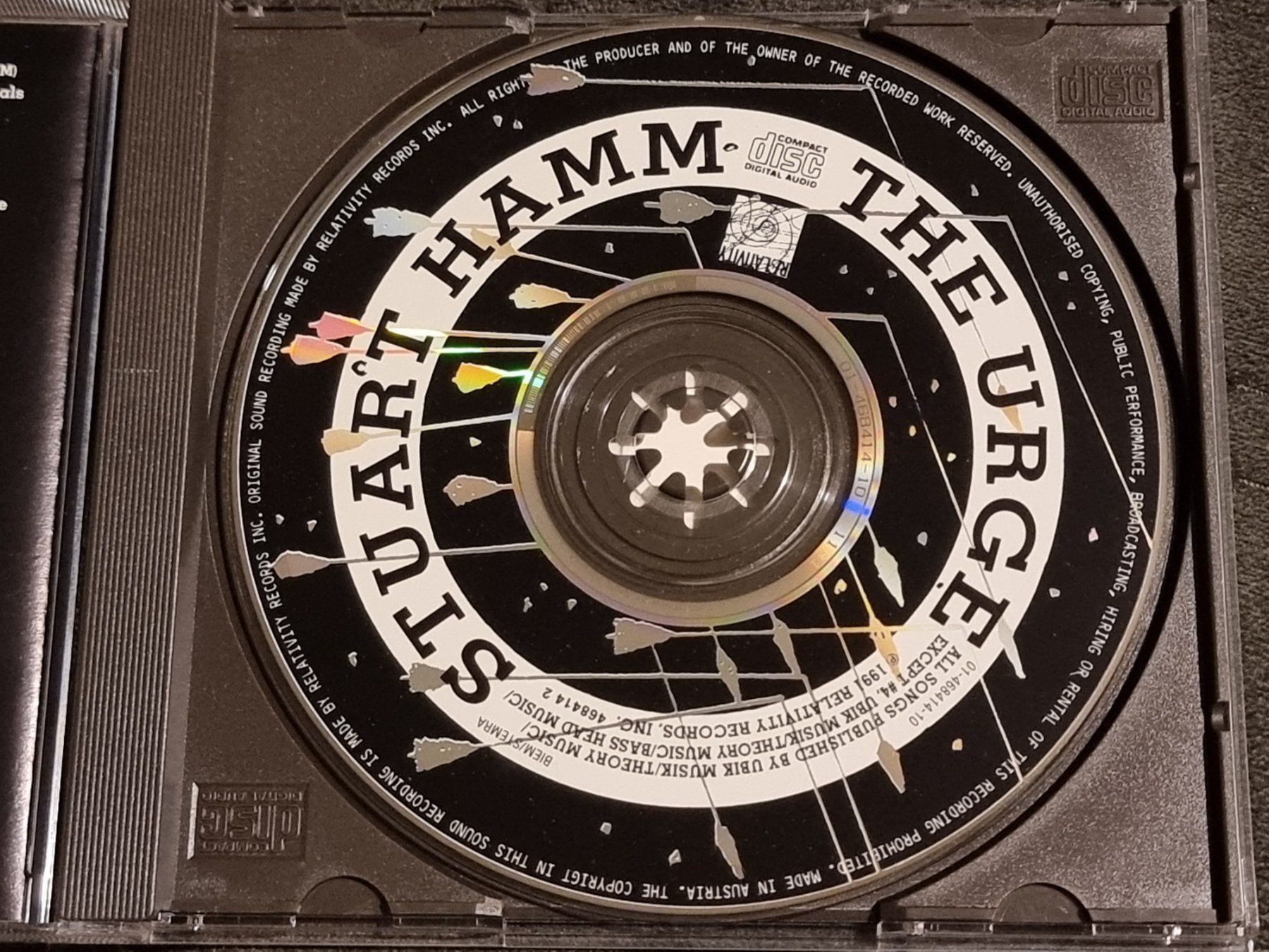 CD: Stuart Hamm : The Urge (CD) – Usato da Villigen venduto da Tschachtlan 2