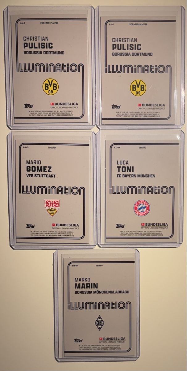 Topps Carte collezionabili: Topps Chrome Bundesliga Illumination Sammlung – Nuovo (secondo la descrizione) da Meilen venduto da rr0 1