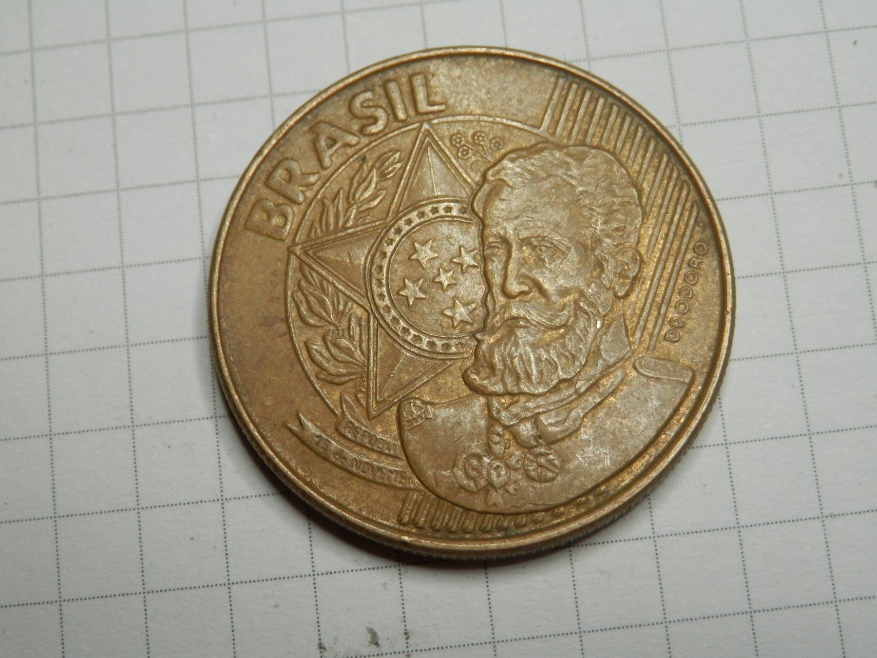 Tutti le monete: Brasilien  25 Centavos, 2002 – Usato da Weiach venduto da weiach81
