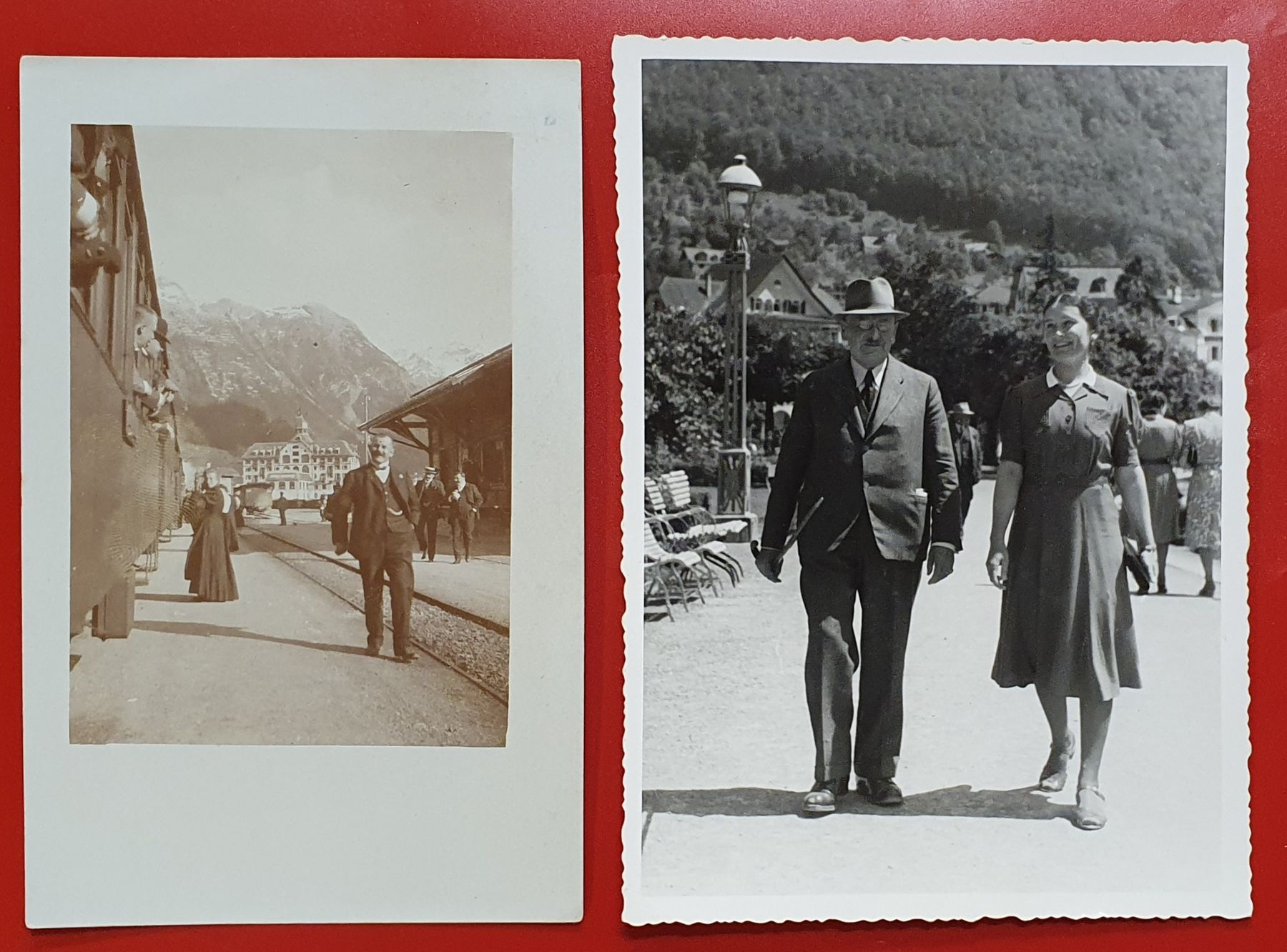 Cartoline postali: 2 Ansichtskarte aus Weggis – Usato da Kreuzlingen venduto da Rschweiz1
