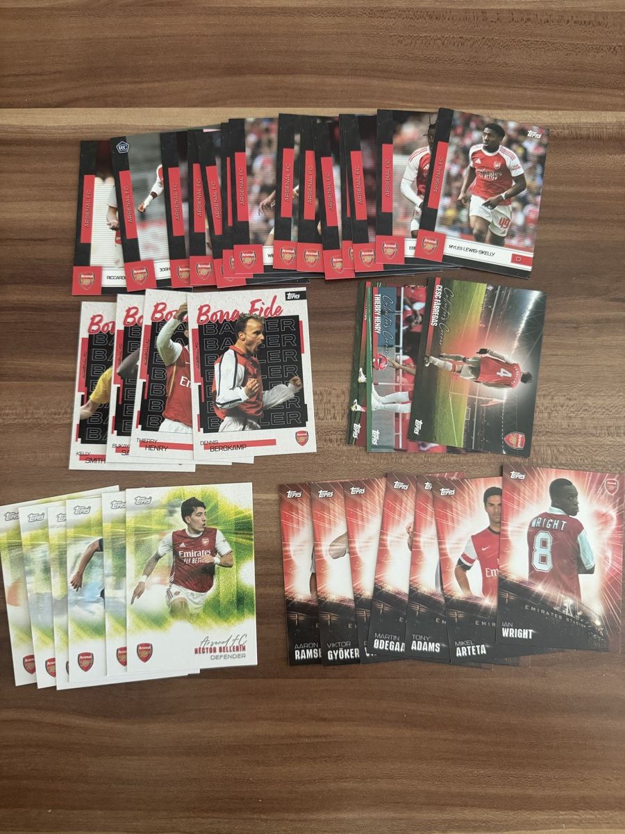 Topps Carte collezionabili: Topps Arsenal Team Set 25/26 Karten Set – Nuovo (secondo la descrizione) da Sursee venduto da giu_205