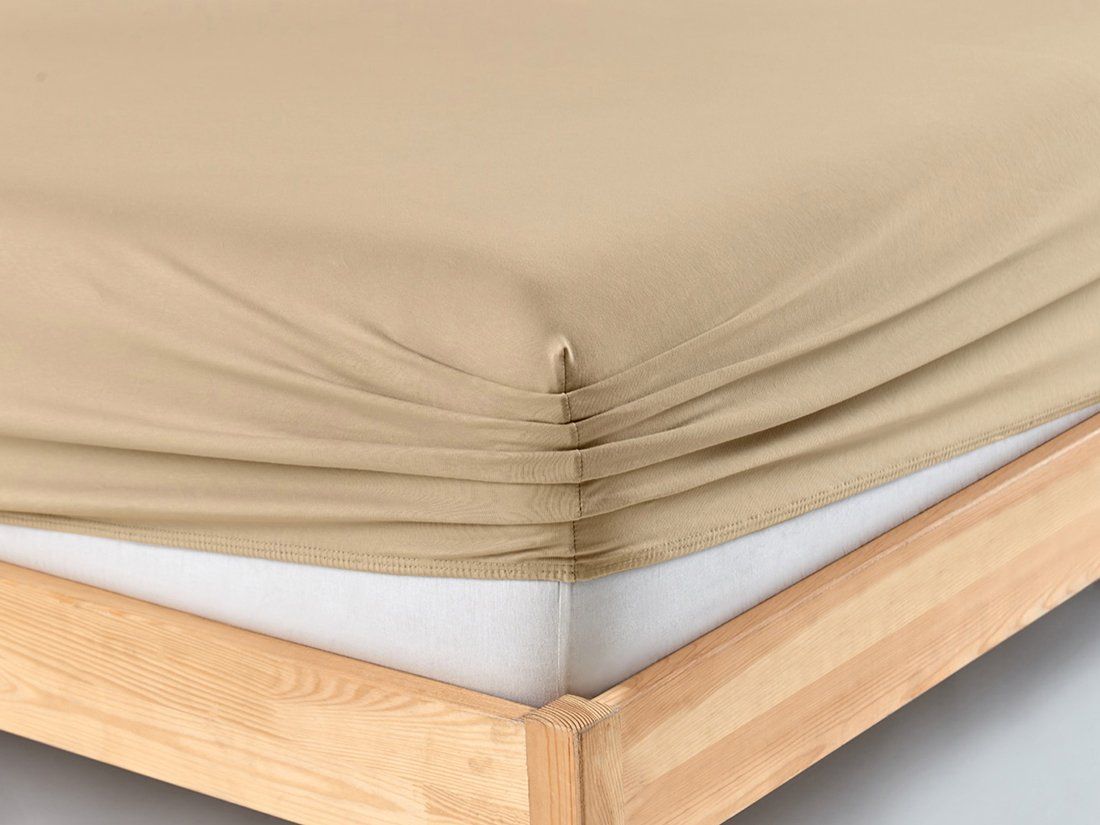 Biancheria da letto: Jersey Fixleintucher 180/200 X 200/220cm 5% Elasthan – Nuovo e nell'imballaggio originale da Schaffhausen venduto da A2Z-HOME 2
