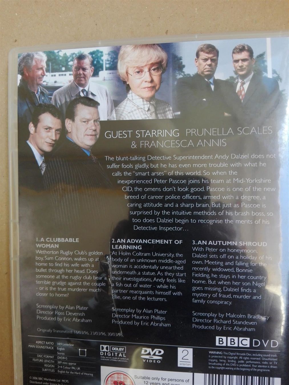 Alle DVDs: Dalziel & Pascoe  (Series 1 & 2)                   UK-Import – Gebraucht aus St.Galllen von elkaphone 2