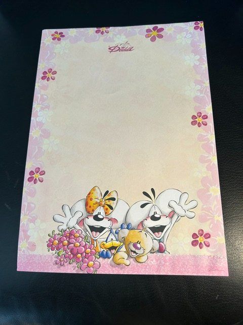 Papier: Diddl Briefpapier  94+95 ,  ohne Couvert – D'occasion à Kloten par Monkell