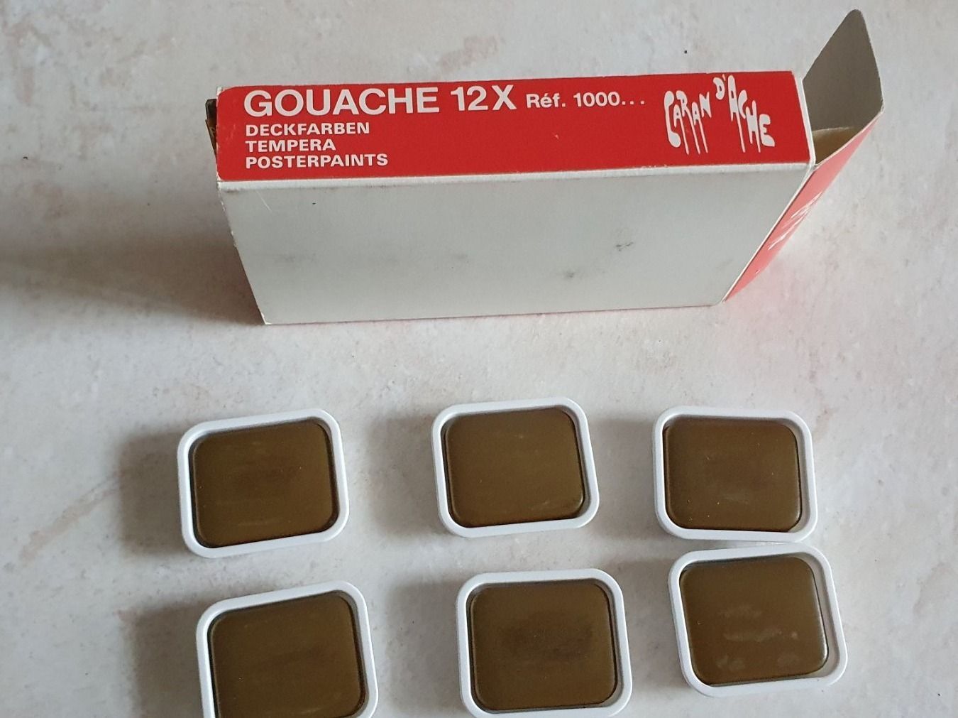 Colori: CARAN D'ACHE GOUACHE 035 Farbtabletten – Nuovo (secondo la descrizione) da Winterthur venduto da Ywan1 3