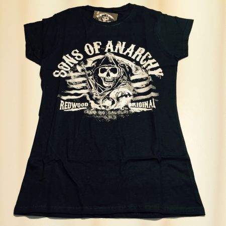 T-Shirt Sons of Anarchy Motiv Schwarz Grösse XL neu