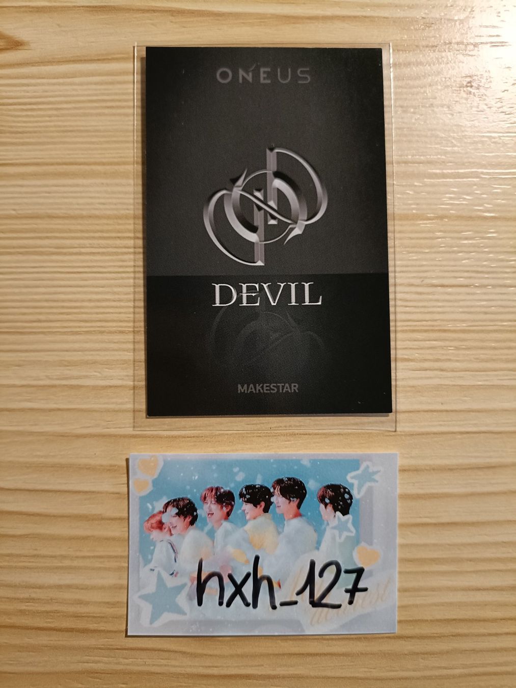 Carte collezionabili: Kpop Oneus Keonhee Devil Makestar POB photocard – Usato da La Sagne NE venduto da hxh_127 1