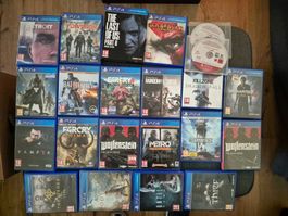 Diverse PlayStation 4 Spiele
