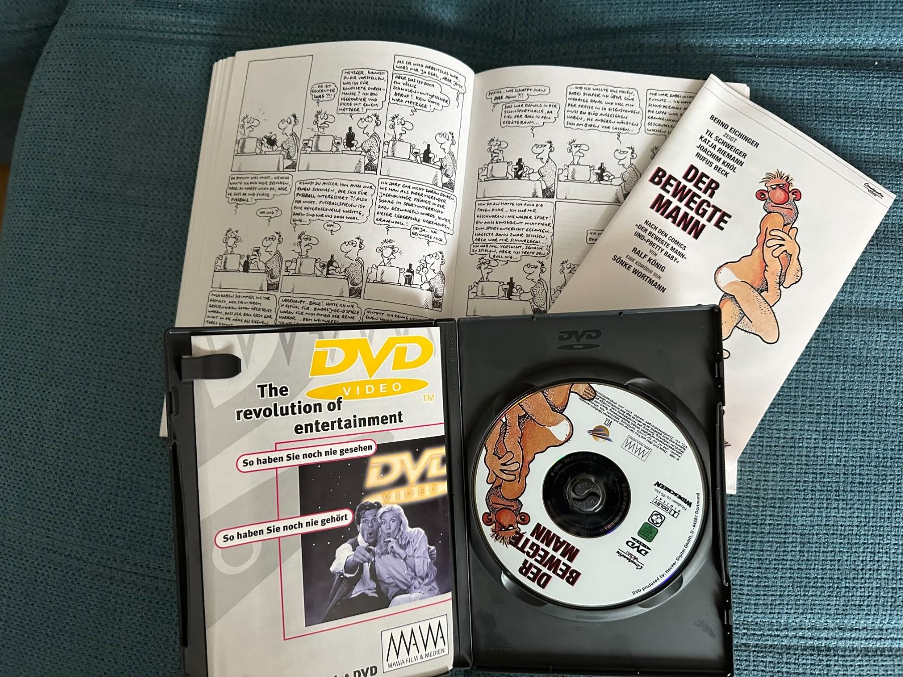 Tutti i DVDs: Der bewegte Mann (Til Schweiger) DVD + Comic-Buch im Set – Usato da Basel venduto da jannickpascal 2