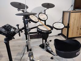 Roland TD-25K E-Drum Set inkl. PM 10 + Zubehör
