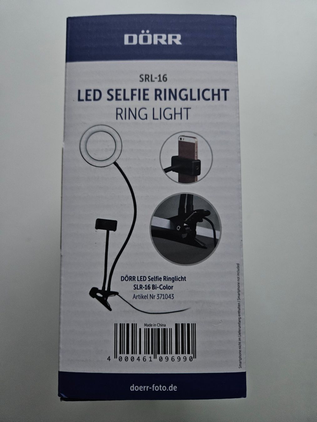 Lampen: LED Selfie Ringlicht, mit Klammer montierbar – Gebraucht aus Schaffhausen von sabrina915 1