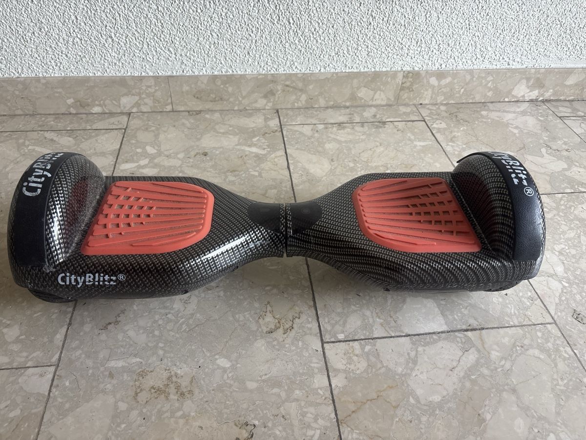 CityBlitz Hoverboard: CityBlitz Hoverboard Carbon Optik guter Zustand – Usato da steinhausen venduto da pat_nc2x 4