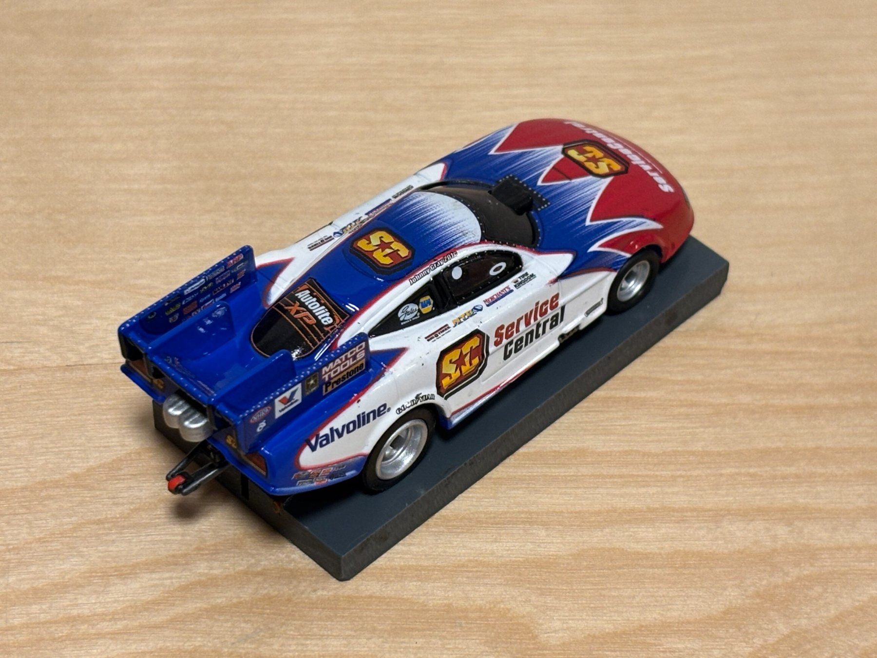 Circuits: Auto World 4Gear NHRA Funny Car "Service Central" – Neuf (Voir description) à Bülach par h0slotch 4
