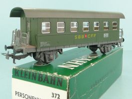 Kleinbahn 372 SBB Personenwagen