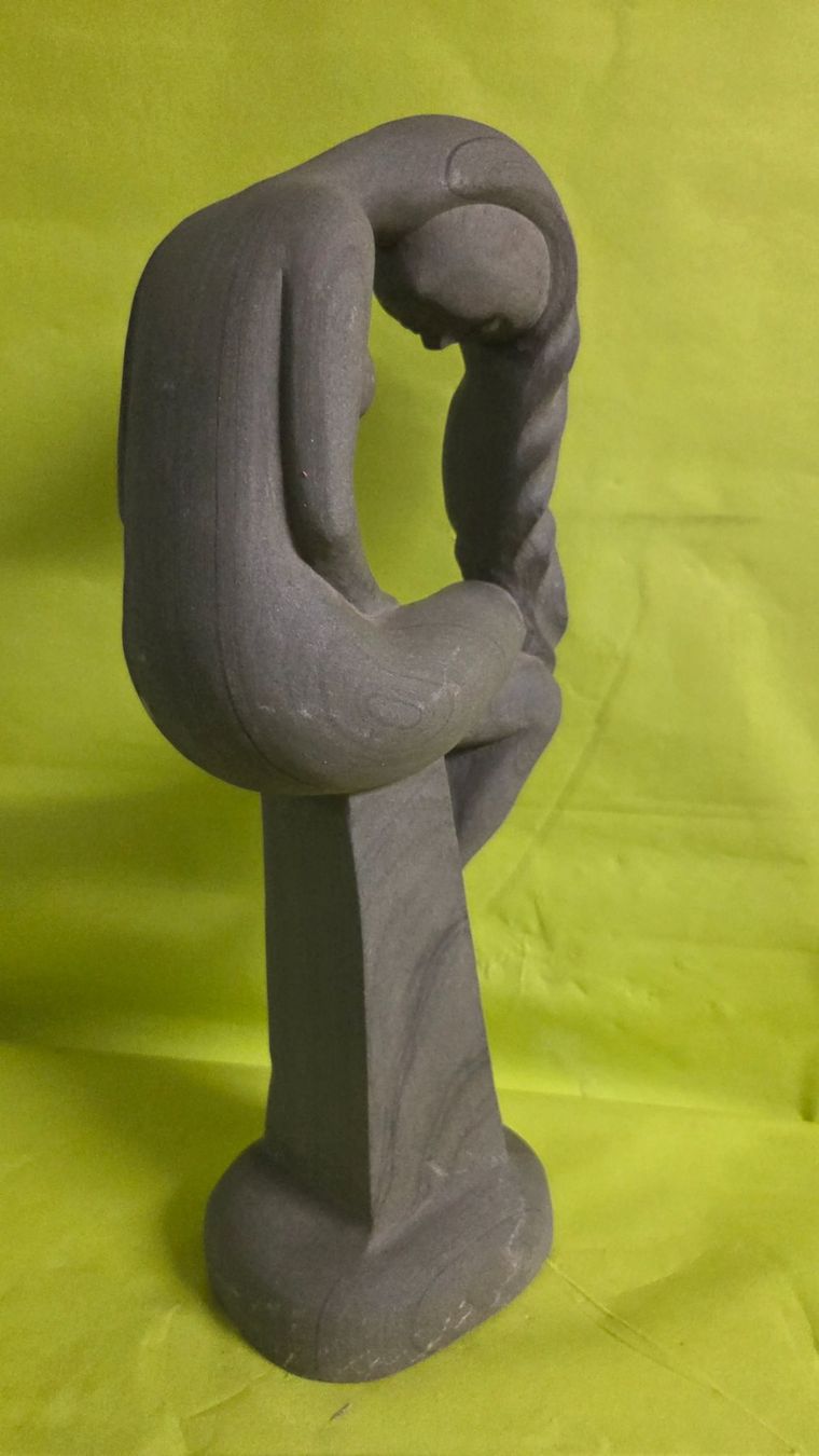 Sculture & Statue: Sandstein Statue sitzende Frau 40cm – Nuovo (secondo la descrizione) da Roggliswil venduto da Mabelco 3