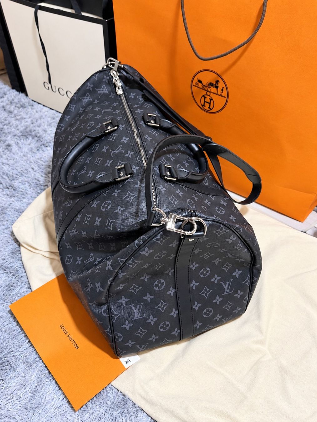 Louis Vuitton Borse: Louis Vuitton Keepall 55 – Usato da Epalinges venduto da Forex.master 2