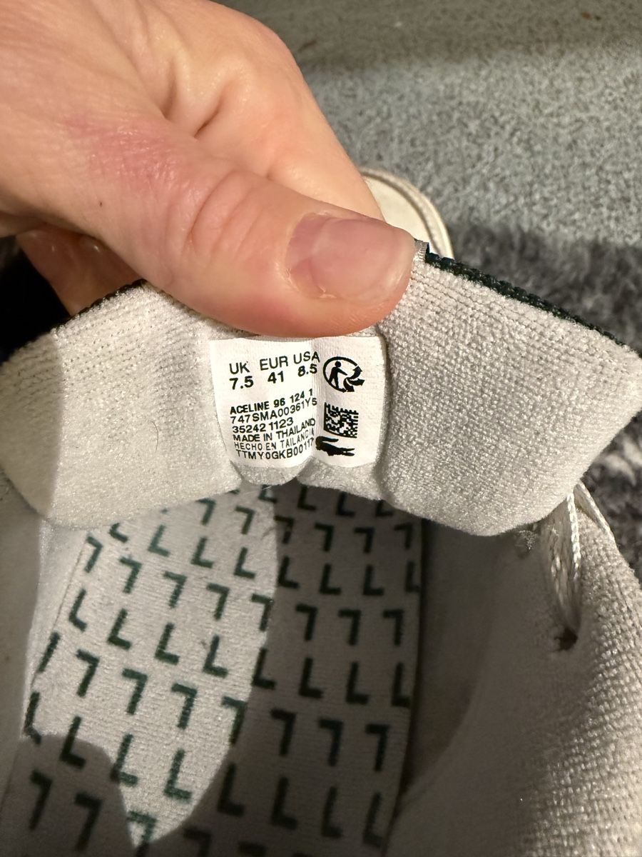 Lacoste Scarpe da uomo: 2 paar Lacose Turnschuhe Gr 41 – Usato da Winterthur venduto da Mhaselnuessli 2