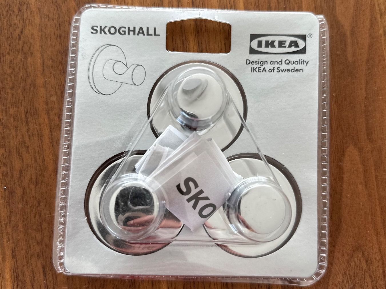 Ikea Ferramenta: Haken - 3 Stk. - IKEA Skoghall – Nuovo e nell'imballaggio originale da Märstetten venduto da fab_wf2v 1