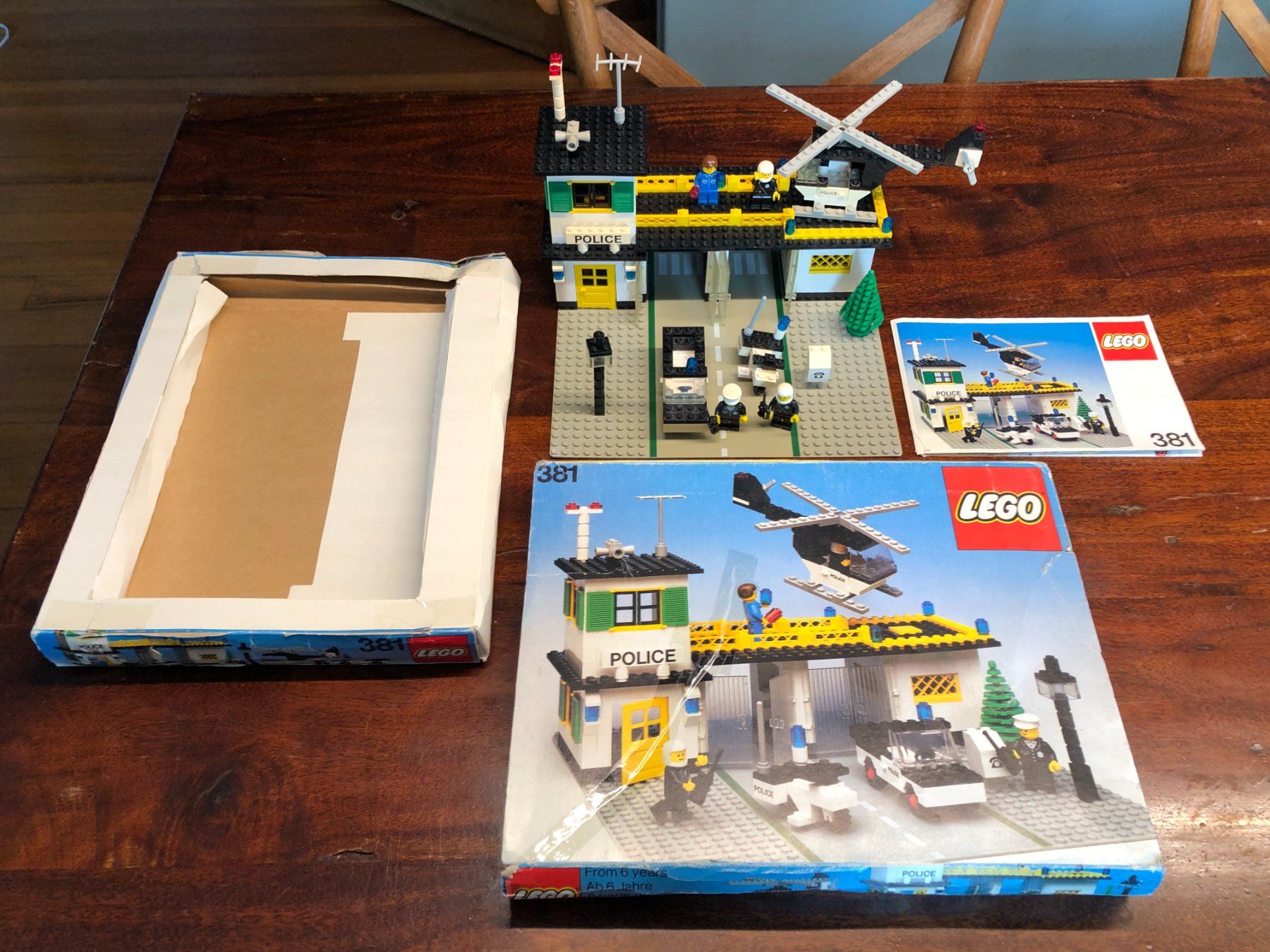 Lego Giocattoli: LEGO VINTAGE 381 Polizeistation 1979 – Usato da Möriken AG venduto da Ur_freak 1