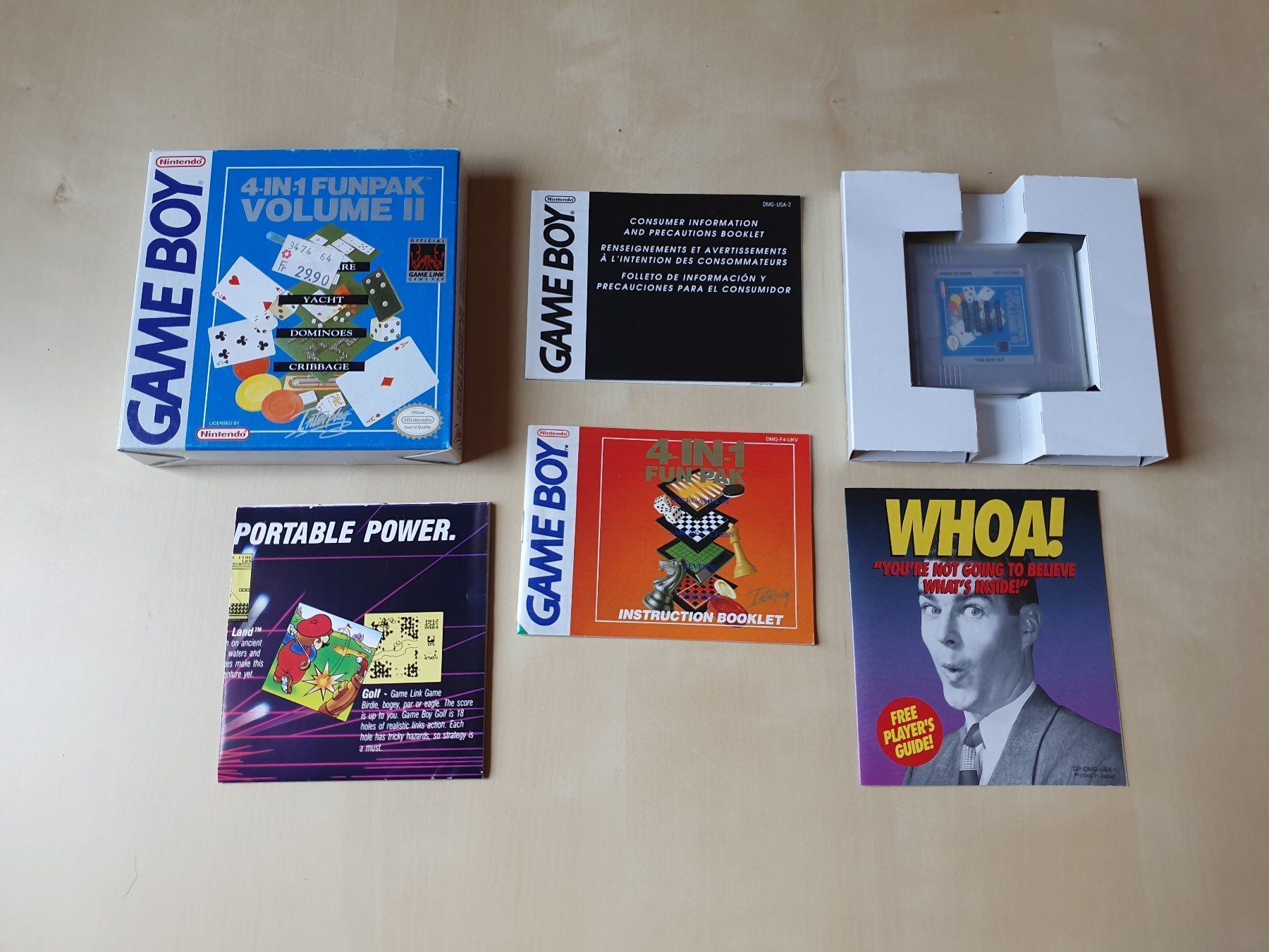 Nintendo Giochi: 4 in 1 Funpak Volume II – Usato da Stansstad venduto da collectorsshop 6