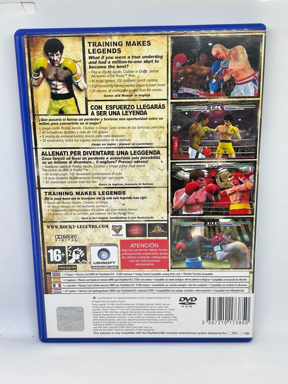Sony Spiele: Rocky Legends per PlayStation 2 – Gebraucht aus Giubiasco von LorisVale 1