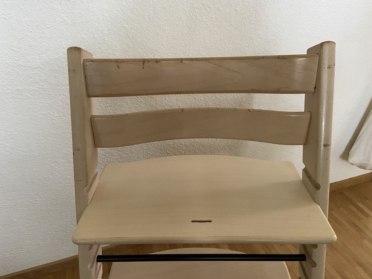 Stokke Seggioloni: Stokke Tripp Trapp weiss gebraucht – Usato da Zürich venduto da floneur 2
