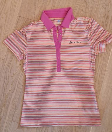 Damen Poloshirt Odlo gestreift Grösse XS guter Zustand