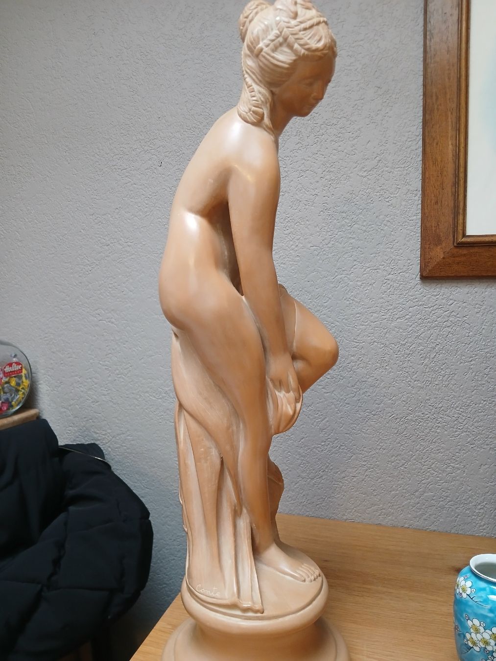 Skulpturen & Statuen: Statue décorative en plâtre - Venus au bain – Gebraucht aus Corcelles-Payerne von evalyne 1