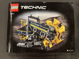 LEGO Technic Schaufelradbagger 42055 gebraucht zerlegt
